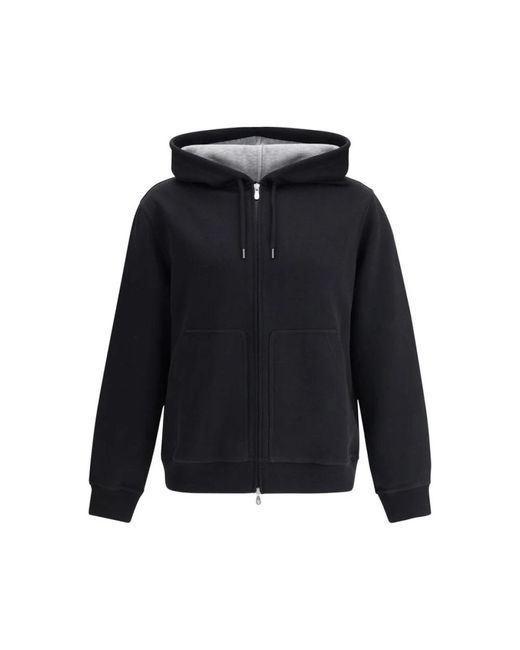 Brunello Cucinelli Zip-Throughs in het Blue voor heren