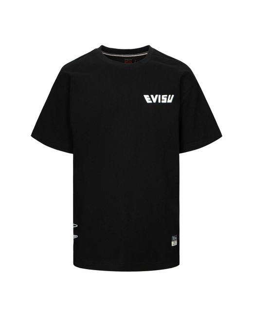 Evisu T-shirts in Black für Herren