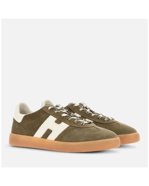 Hogan Green Sneakers for men
