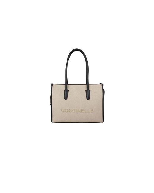 Coccinelle Natural Tote Bags