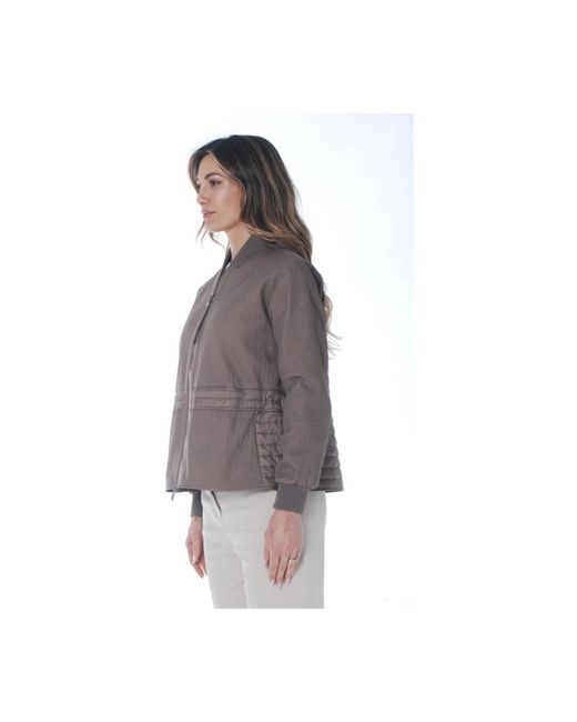 DUNO Brown Bomber Jackets