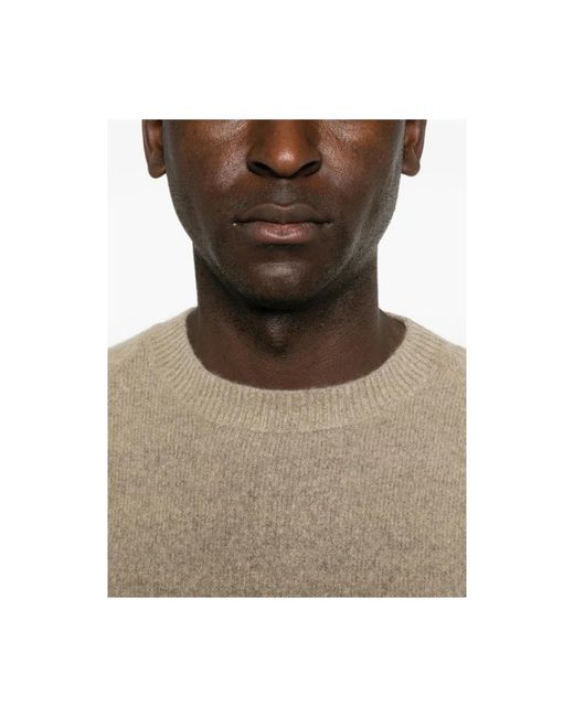 Avant Toi Natural Round-Neck Knitwear for men