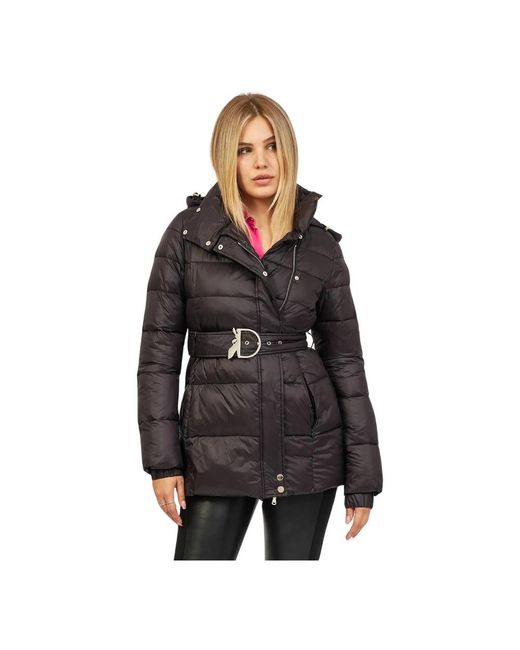 Patrizia Pepe Black Kurze daunenjacke