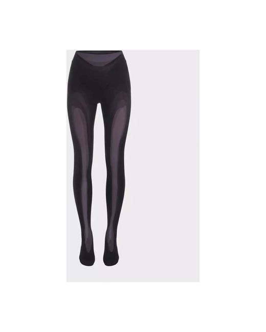 Mugler Black Tights