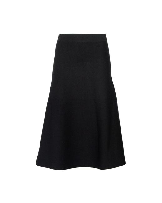 Max Mara Black Midi Skirts