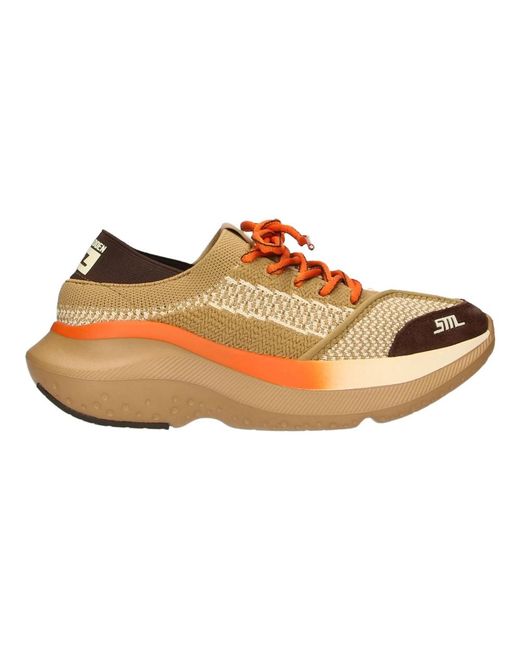 Steve Madden Orange Stoff Sneaker