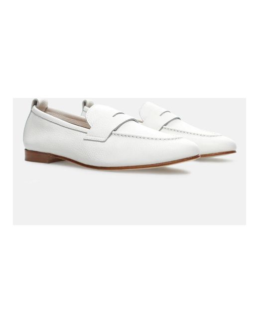 Sangiorgio White Loafers