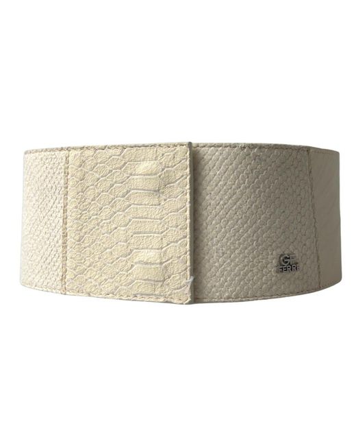 Gianfranco Ferré Belts in het Natural