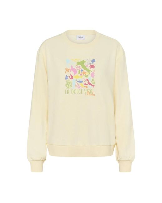 Sweatshirts Saint Tropez de color White