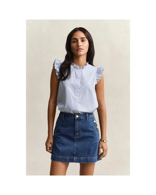 Blouses Gant en coloris Blue