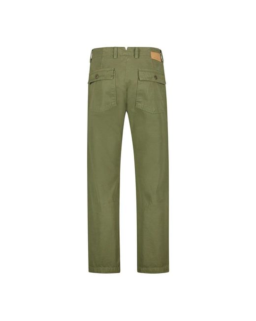 Trousers > straight trousers Tela Genova pour homme en coloris Green