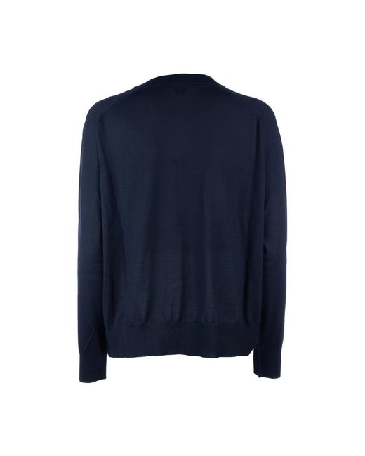 Bottega Veneta Blue Cardigans