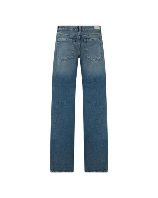 ICON DENIM Blue Straight Jeans