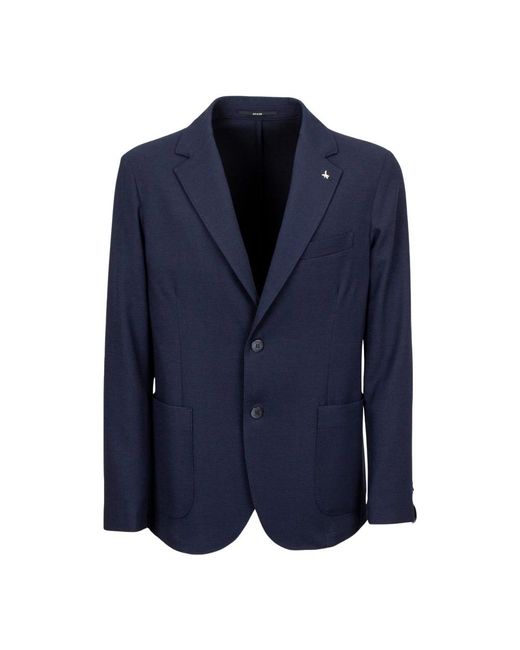 AT.P.CO Blue Blazers for men