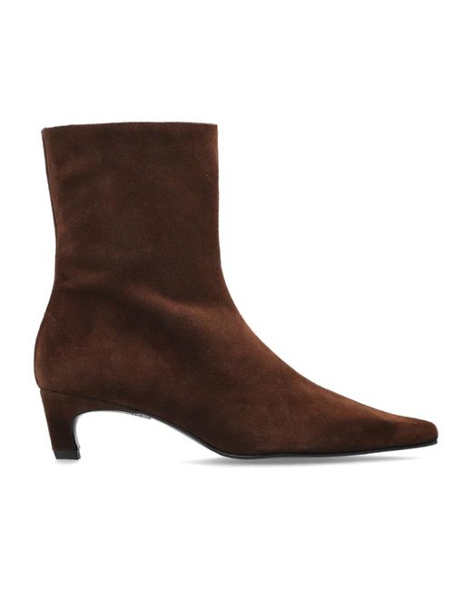 Alohas Brown Heeled Boots