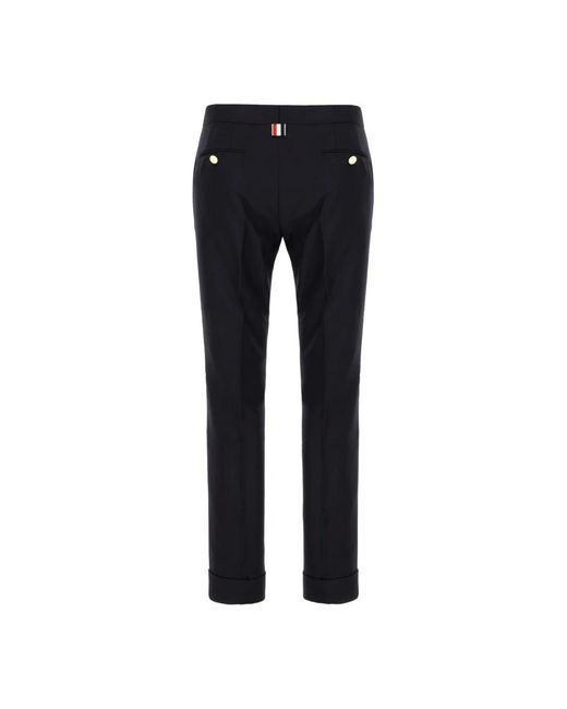 Thom Browne Blue Slim-Fit Trousers
