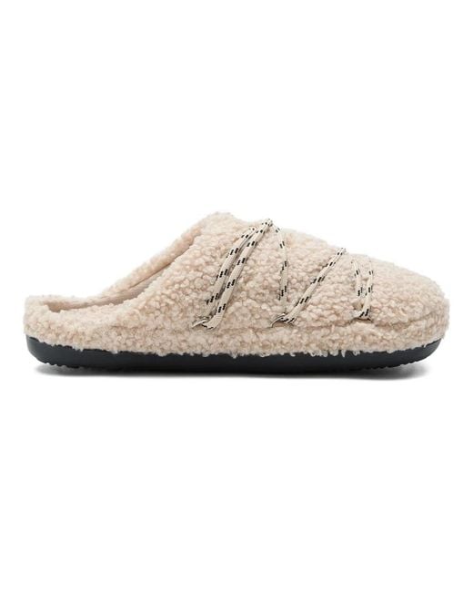 Moon Boot Natural Slippers