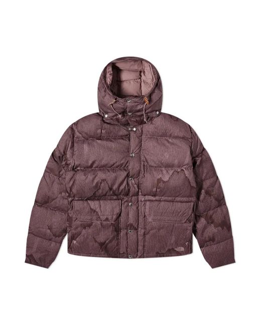 The North Face Fitness ,Grijs ,Polyester Heritage 71 Sierra Donsjas in het Purple voor heren