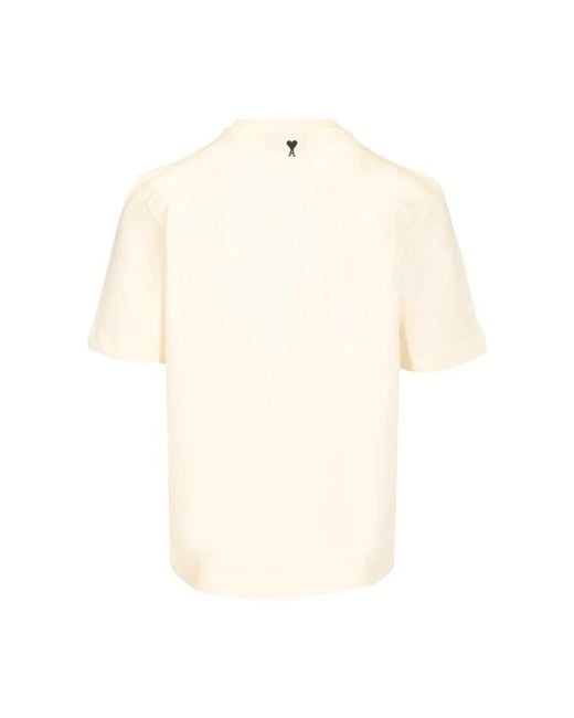 AMI White T-Shirts for men