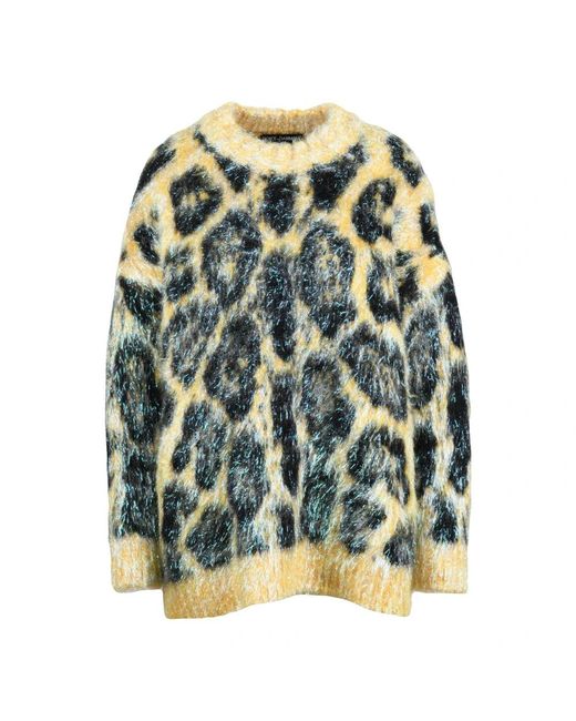 Dolce & Gabbana Green Round-Neck Knitwear