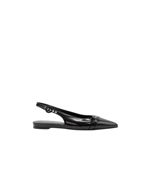 Halmanera Black Ballerina Shoes