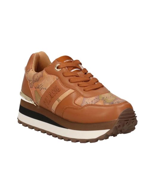 Alviero Martini 1A Classe Brown Sneakers