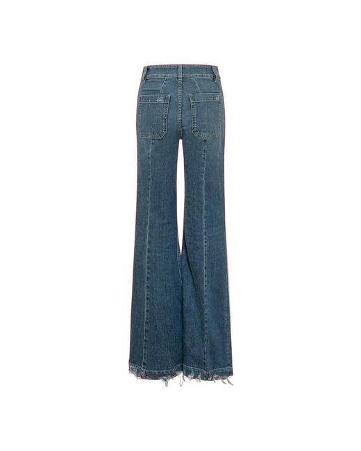 Seafarer Blue Wide Jeans