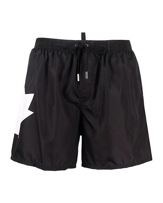 DSquared² Costume Da Bagno in Black für Herren