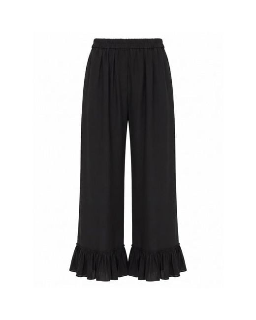 Chloé Black Wide Trousers
