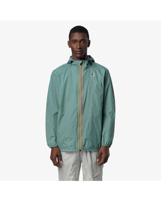 K-Way Green Rain Jackets for men
