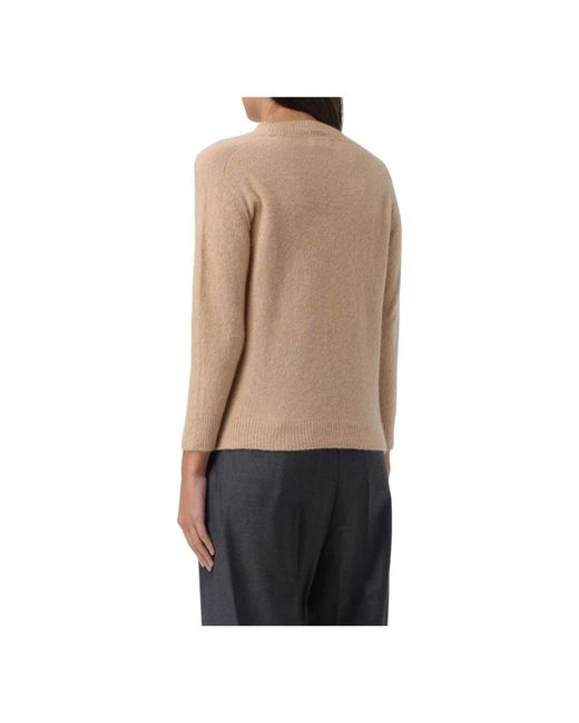 Roberto Collina Cashmere Knitwear in het Natural