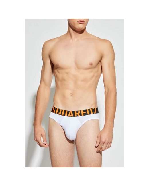 Bottoms di DSquared² in White da Uomo