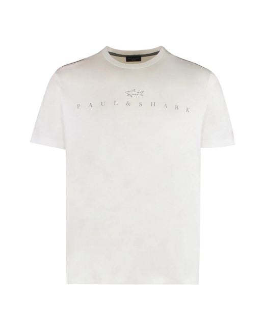 Paul & Shark T-Shirts in het White voor heren