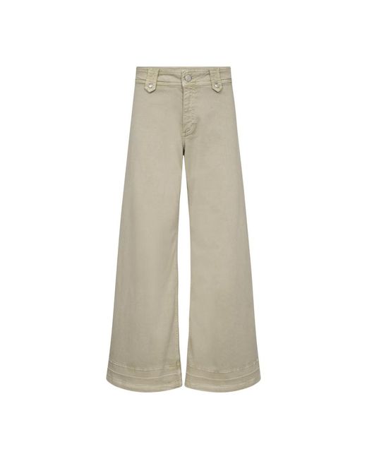 Mos Mosh Natural Wide Jeans