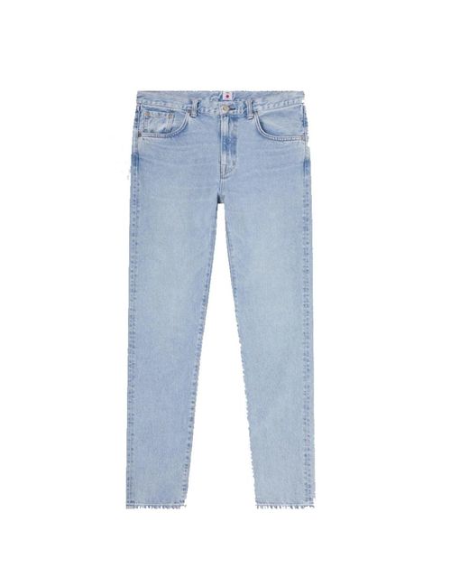 Edwin Slim Tapered Jeans in het Blue voor heren