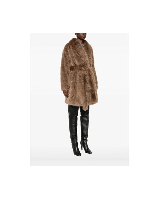 Mackage Brown Faux Fur & Shearling Jackets