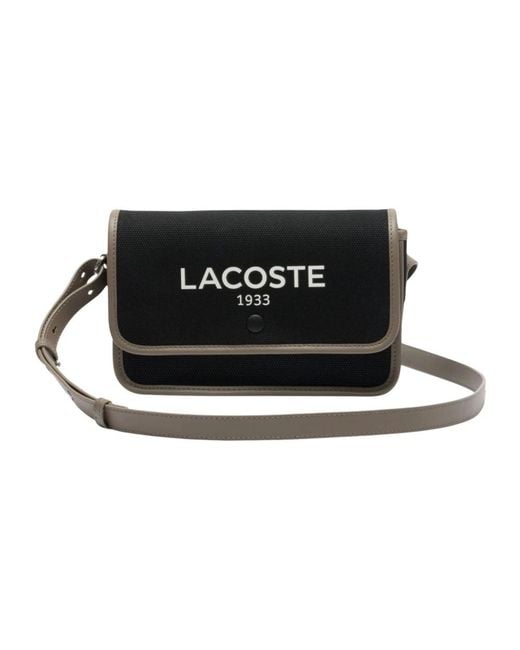 Lacoste Black Cross Body Bags