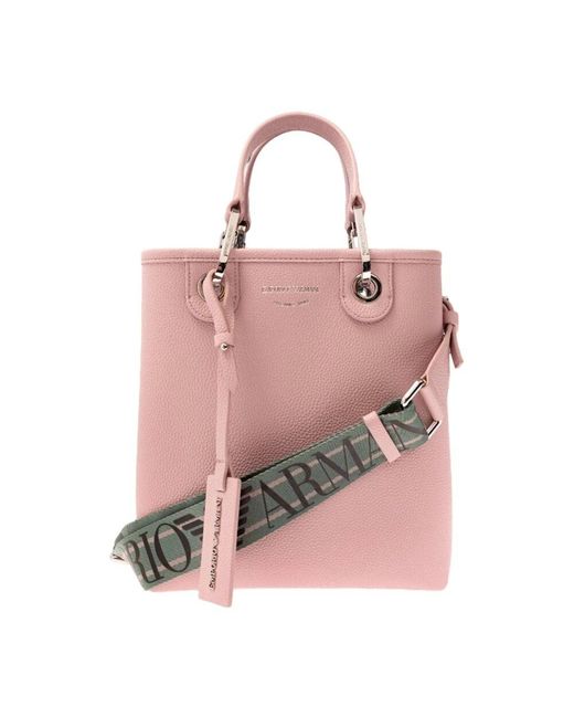 Giorgio Armani Pink Rosa synthetische einkaufstasche