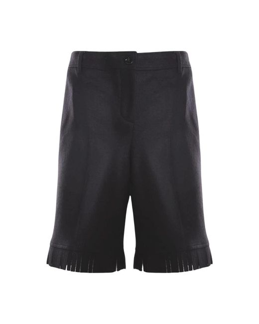 Burberry Black Casual Shorts