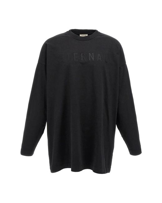 Fear Of God Black Long Sleeve T-Shirts for men