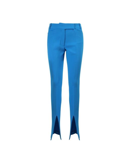 The Attico Blue Slim-fit trousers