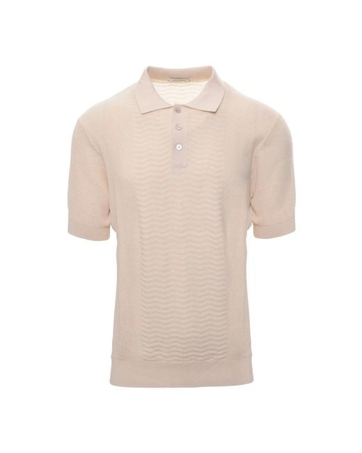Paolo Pecora Natural Polo Shirts for men