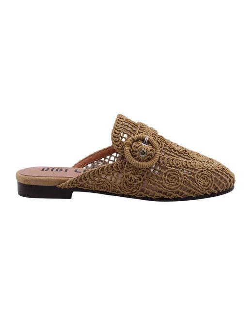 Mules di Bibi Lou in Brown