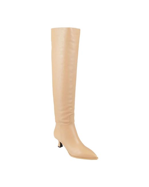 3Juin Brown Over-The-Knee Boots