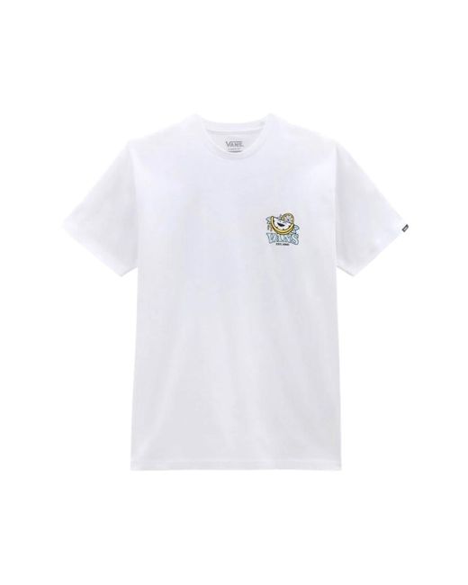 Vans Lässiges kurzarm-t-shirt in White für Herren