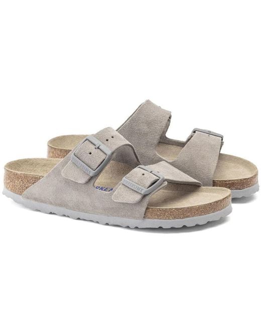 Birkenstock White Sliders