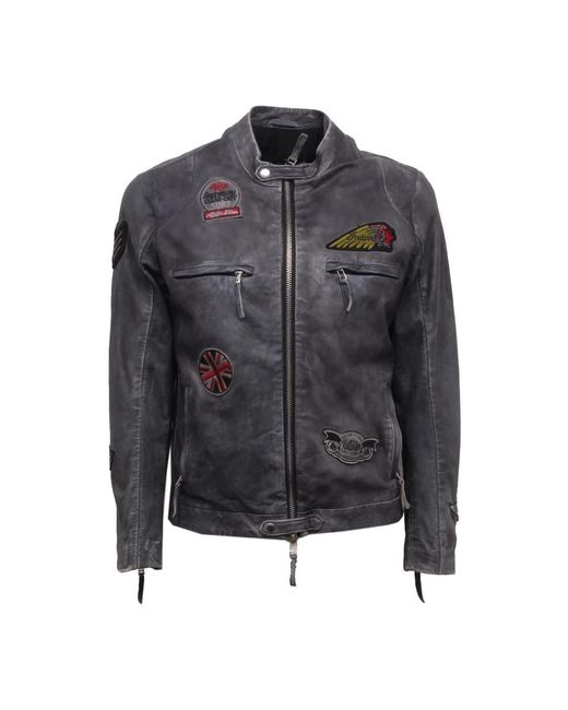 Leather Jackets The Jack Leathers pour homme en coloris Gray