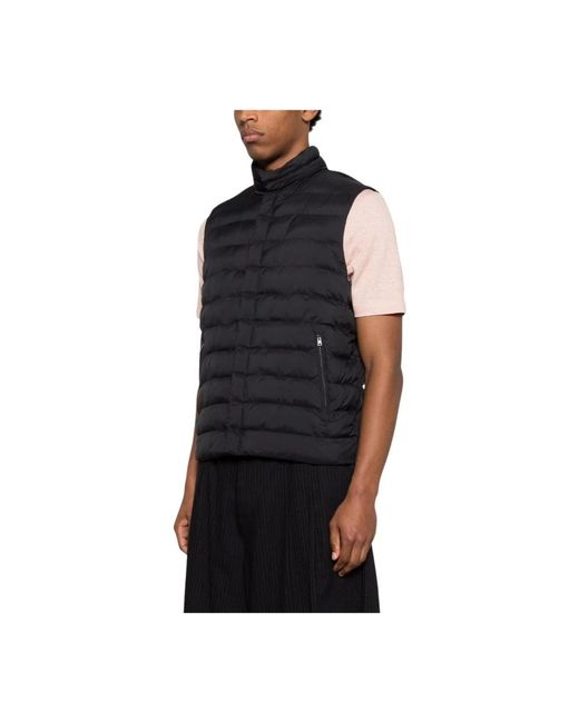 Vests Herno pour homme en coloris Black