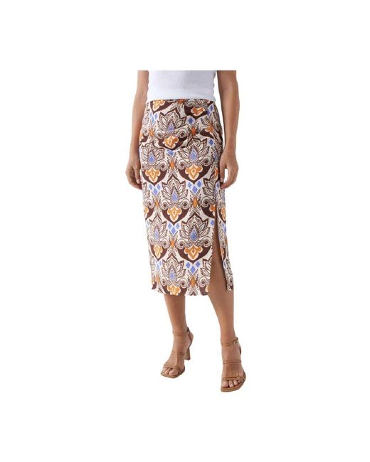 Salsa Jeans Pink Midi Skirts