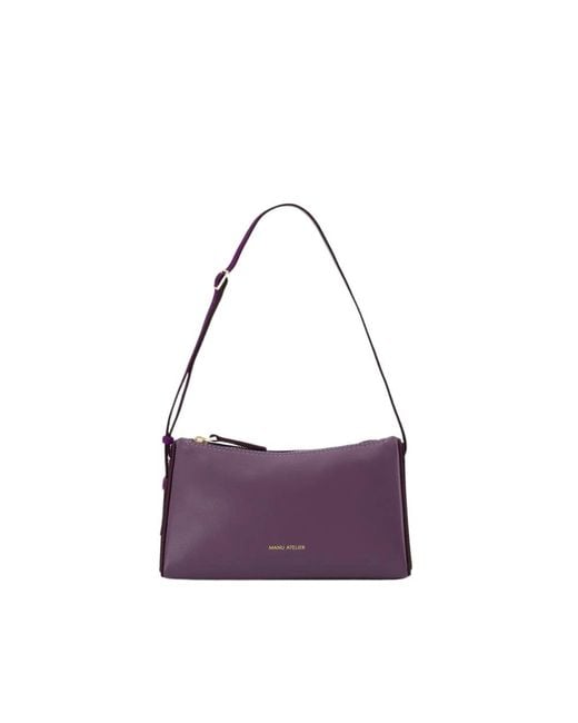 MANU Atelier Schoudertassen in het Purple
